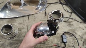 Как улучшить свет фар на Ford Mondeo тюнинг фар установка светодиодных Bi Led линз