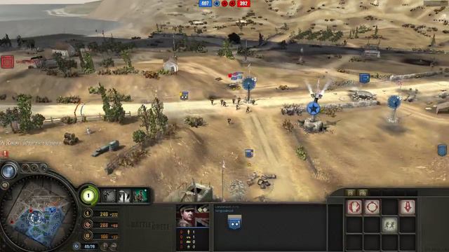 Battle of Crete mod (3.9.8) PvP, 2x2 Maleme map #11 смотреть онлайн