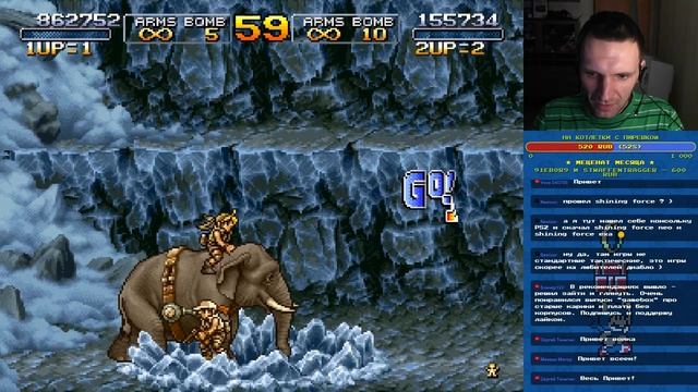 Metal Slug + Metal Slug 3 | Совместное прохождение (в гостях StWaffenTrager) смотреть онлайн