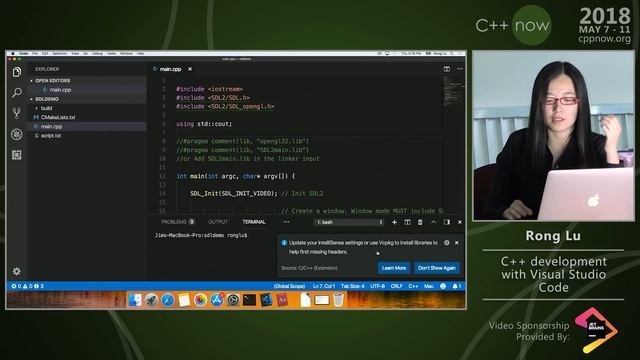 C++Now 2018: Rong Lu “C++ Development with Visual Studio Code” смотреть онлайн