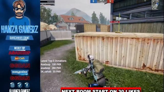 1v1 Tournament 360 uc | UC GIVEAWAY& EASYPAISA | HAMZA GAMERZ смотреть онлайн