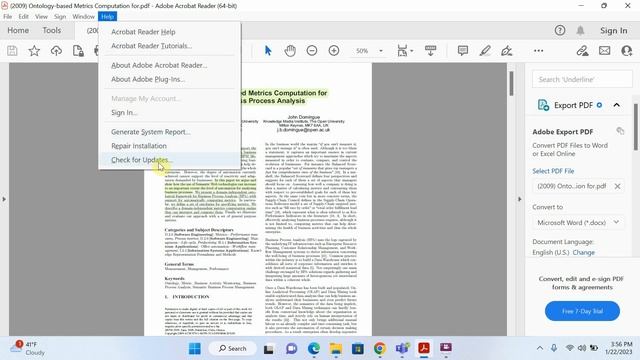 How To Update PDF Reader | Update Adobe Acrobat Reader DC | Adobe Acrobat Reader DC Latest Version. смотреть онлайн