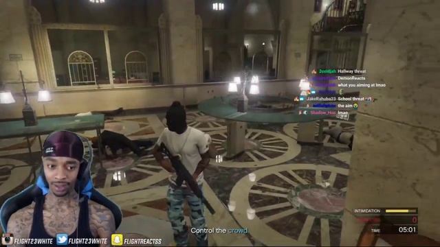 FlightReacts Gets Bullied By Zane While Doing a Heist In GTA V!! смотреть онлайн