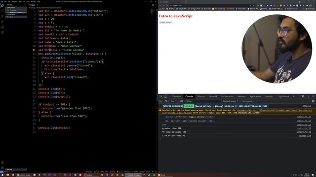12 - String, Boolean, and Changing the text of an element dynamically in JavaScript смотреть онлайн