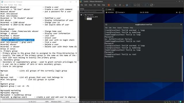 Create, Update, ... user and group in linux(CentOs) in khmer смотреть онлайн