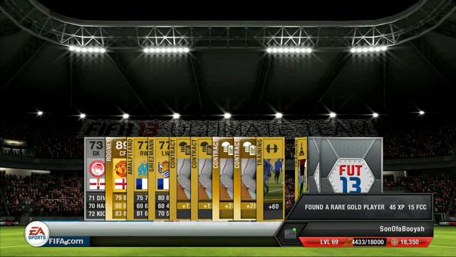 FIFA 13: Great Pack Opening - Ultimate Team смотреть онлайн