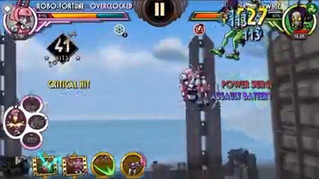 Skullgirls Mobile Robo-Fortune (Overclocked) "initiating protocol L14M agressive SMTP handshake" смотреть онлайн