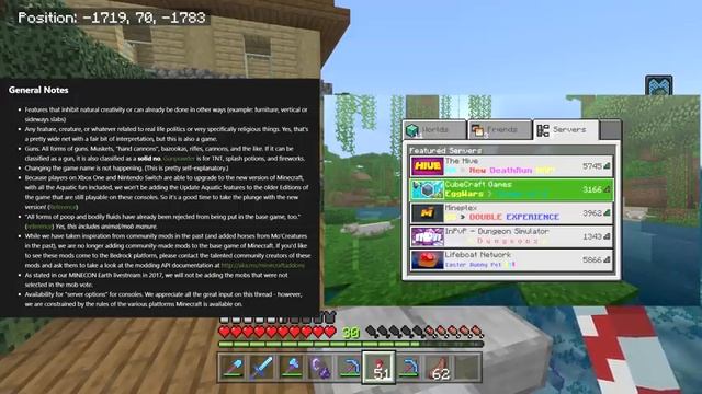 Minecraft - These things are never coming ! [ BANNED ] Bedrock / JAVA / Console смотреть онлайн