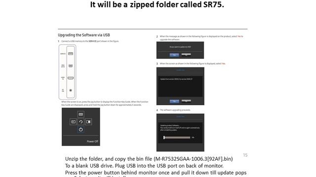 Samsung Space Monitor Firmware Update, for FreeSync (HOW TO) смотреть онлайн