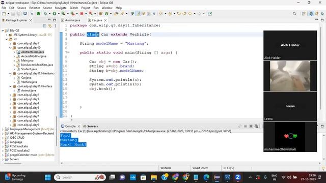 EILP Q3 (FY23-24) Java Batch - Day 11 | By Subhabrata | PCS Global PVT LTD. | As on 27th Oct 2023 смотреть онлайн