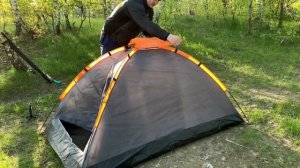 СТОИТ ЛИ ПОКУПАТЬ ДЕШЕВУЮ ПАЛАТКУ ИЗ СВЕТОФОРА ДЛЯ ПОХОДОВ.ОБЗОР ДЕШЕВОЙ ПАЛАТКИ С Alixespress #лес