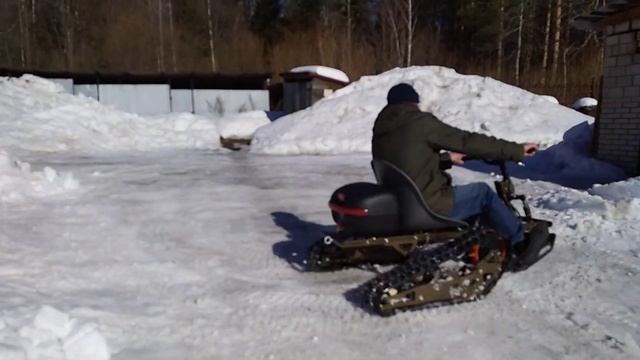 Электроснегокарт.Тестируем смотреть онлайн