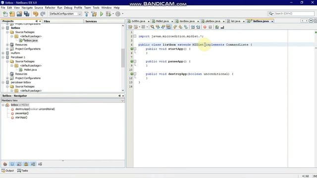Listbox netbeans смотреть онлайн