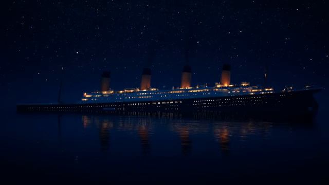 Titanic Sinking Real Time 2024