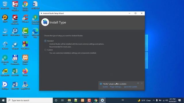 Android Dasturlash Tili (Android Studio IDEni Windowsga o`rnatish) смотреть онлайн