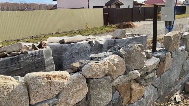 кладка каменного забора смотреть онлайн