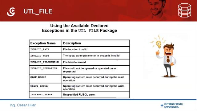 ¿Cómo manejar archivos con Oracle PL/SQL? смотреть онлайн