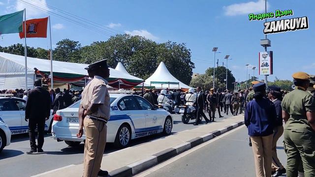 Как выглядит Африканский президентский кортеж смотреть онлайн