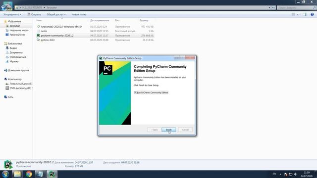 Python және Pycharm IDE (Біріңғай Өңдеу Ортасын) жүктеу және орнату смотреть онлайн
