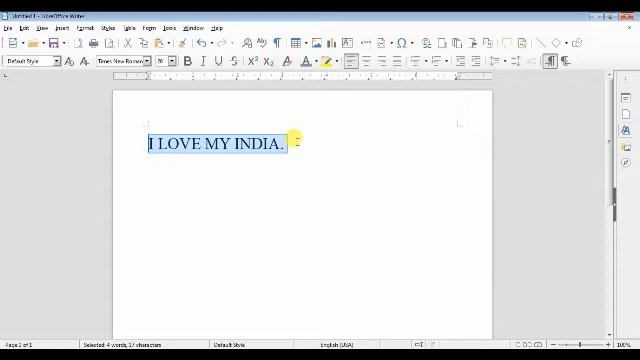 Formatting Text in LibreOffice Writer (Bengali Version) смотреть онлайн