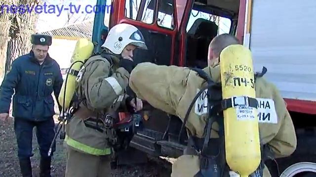 Тренировка пожарных расчетов в психоневрологическом диспансере смотреть онлайн