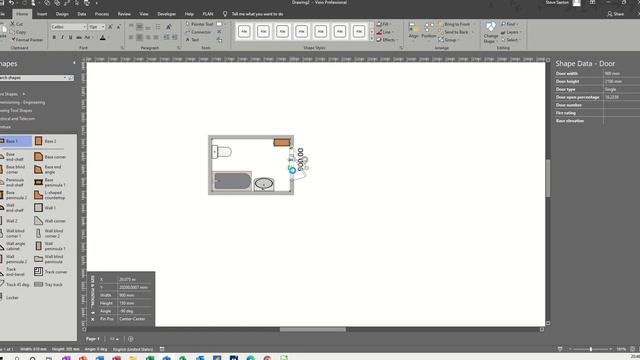 This video explains how to create a bathroom plan in Microsoft Visio смотреть онлайн