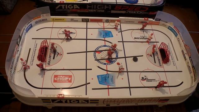 настольный хоккей. stiga play off. летная серия. 4 матч. смотреть онлайн