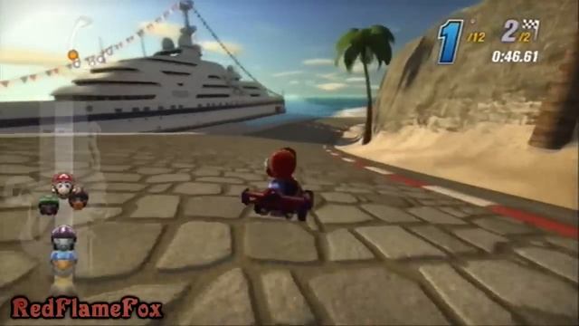 I'm playing Mario Kart 8 on a PS3 ! (Modnation Racers Custom Track) смотреть онлайн