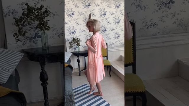 Халат, модал, хлопок Ora 100309, 50138 и Сорочка Ora 100332, 49108 смотреть онлайн