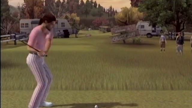 Outlaw Golf 2 Xbox Gameplay - Crusty Leaf course. смотреть онлайн