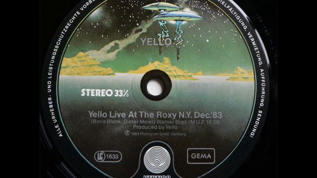 Yello - Live At The Roxy N.Y. Dec 83