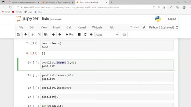 Python Tutorial for Begineers | Learn about Lists смотреть онлайн