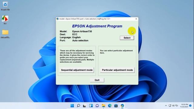 Epson Artisan 730 Resetter смотреть онлайн