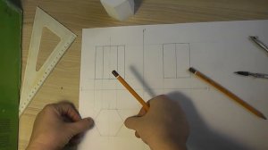 Шестиугольная призма.Ортогональные и изометрическая проекции.Урок 17.(Часть2. ПРОЕКЦИОННОЕ ЧЕРЧЕНИЕ