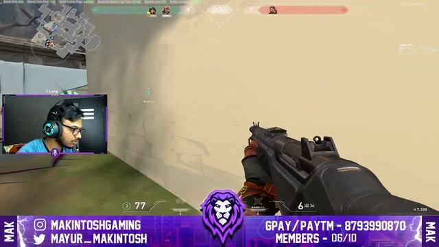 VALORANT LIVE INDIA | CHILL STREAM! | BAATEIN KARTE HAIN! смотреть онлайн