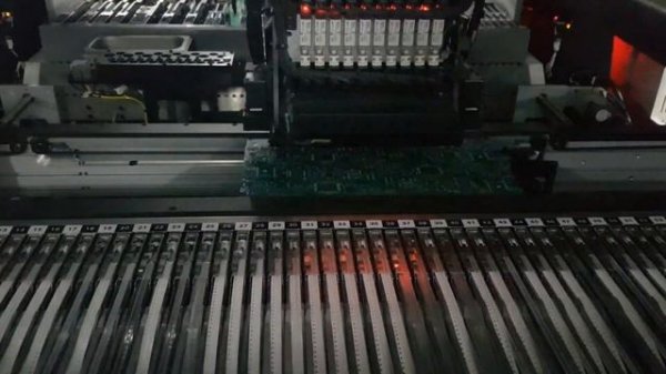 SMT Assembly Line Samsung SM481 and SM482