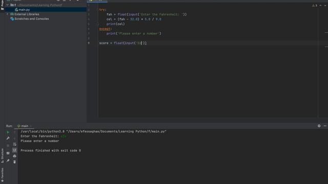 Try and Except in Python | Python Tutorials for Beginners | Code with Efe #6 смотреть онлайн
