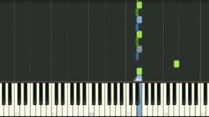 für Elise -EASY piano tutorial | к.элизе на пианино