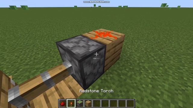 How to Build a Redstone Door on Java смотреть онлайн