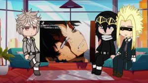 👏//реакция всемогущего, айзавы и бакуго на Мидорию//💚 ||1/? ||