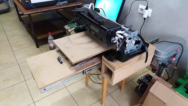 DIY UV DTG printer - almost done смотреть онлайн