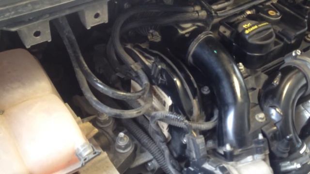Ford C-Max II 1,6 TDCI Noise when switched off. смотреть онлайн