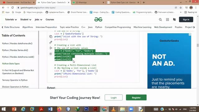 Python Data Types- Part 3 (List, Tuples, Boolean) смотреть онлайн
