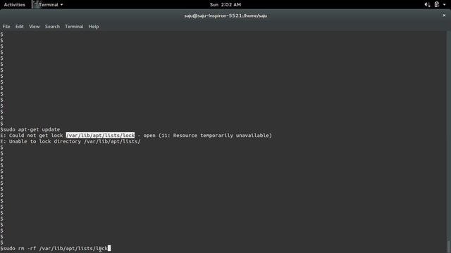 How to fix E: Could not get lock /var/lib/apt/lists/lock - open Resource temporarily unavailable смотреть онлайн