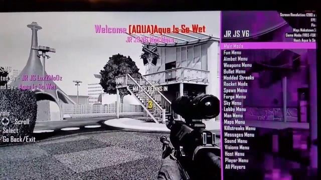 Black Ops 2 JR JS v6 Mod Menu SHOWCASE + DOWNLOAD XBOX 360 смотреть онлайн