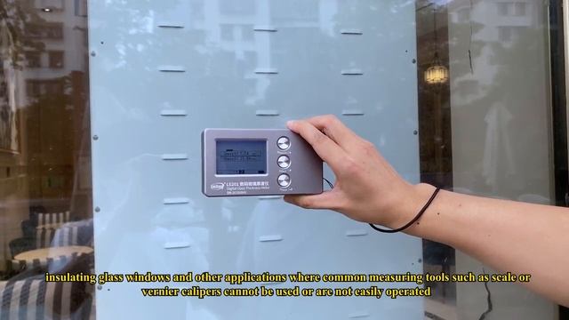 Цифровой измеритель толщины стекла LS201 смотреть онлайн