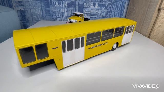 Обзор на модель полуприцепа АППА-4 в масштабе 1/43 от AVD смотреть онлайн