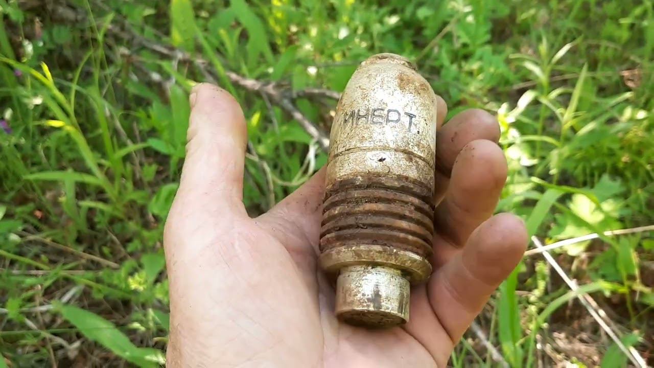 Первый коп 2022 года. Железнодорожка и гранаты для подствольника. смотреть онлайн