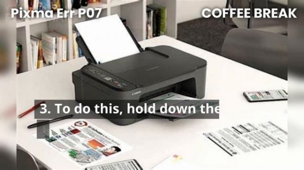 Printer Canon Pixma TS3440 (and series) Code P07 Error Causes and Possible Solutions (2023)