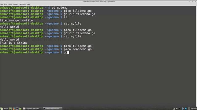 Go (golang) Tutorials - File I/O using OS Package смотреть онлайн